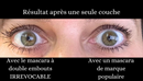 Mascara à double embouts IRREVOCABLE - Après une seule couche